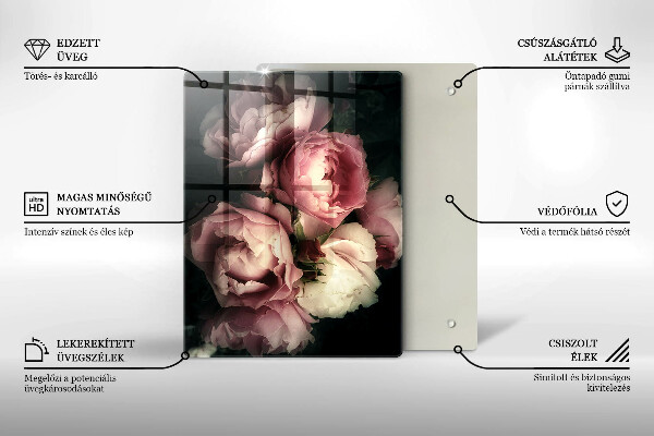 Chopping board Decorative stones