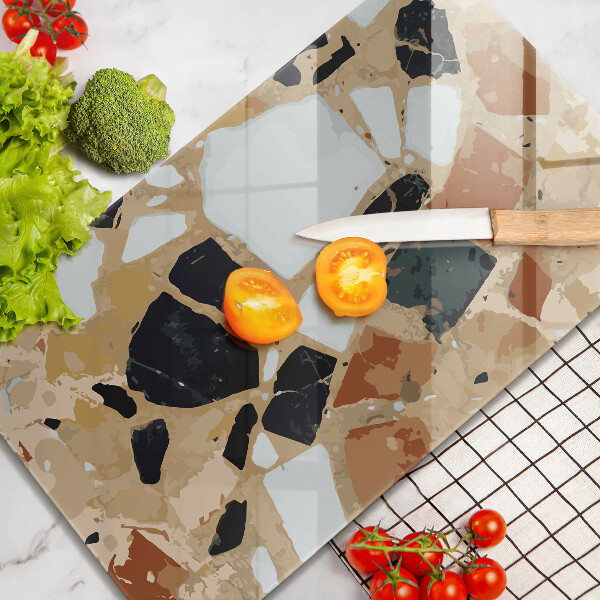 Chopping board Decorative stones