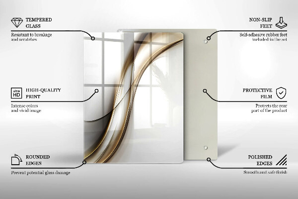 Worktop protector Boho arrow pattern