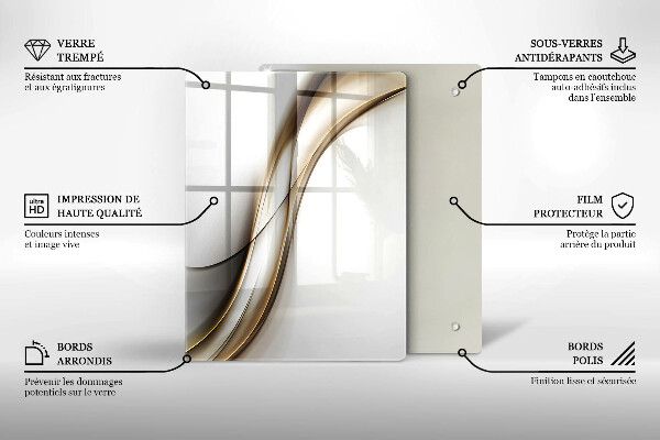 Worktop protector Boho arrow pattern