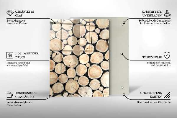 Worktop protector Wooden stumps of trees