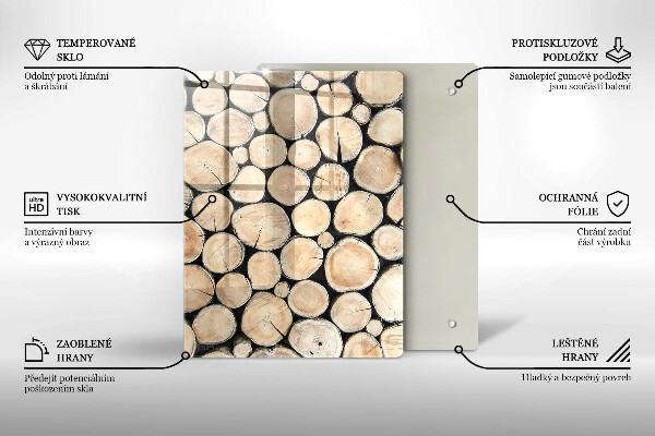 Worktop protector Wooden stumps of trees