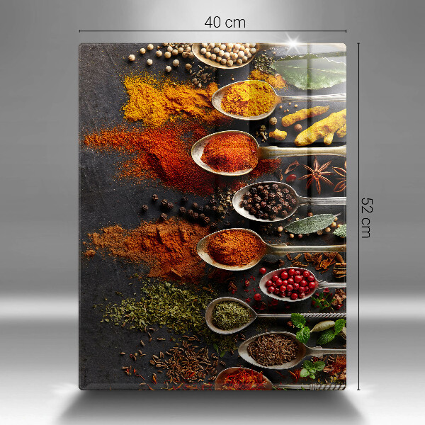 Worktop protector Spoons with spices