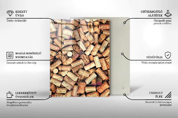 Worktop protector Spoons with spices
