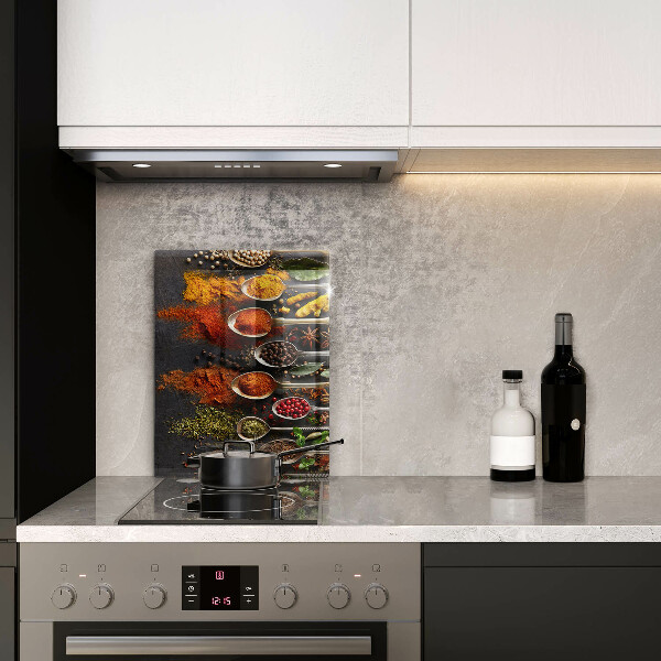 Worktop protector Spoons with spices