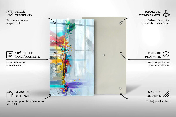 Worktop protector Painted abstraction