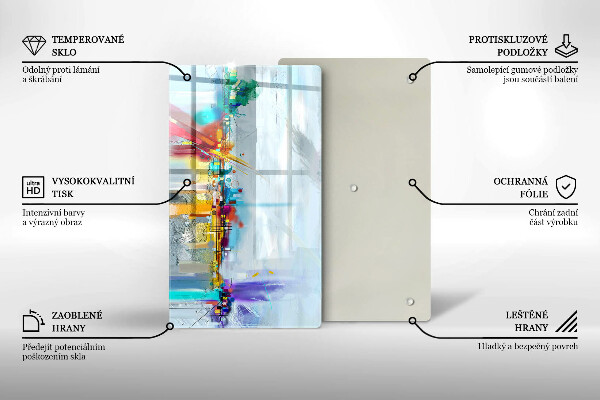 Worktop protector Painted abstraction