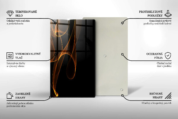 Worktop protector Abstract lines