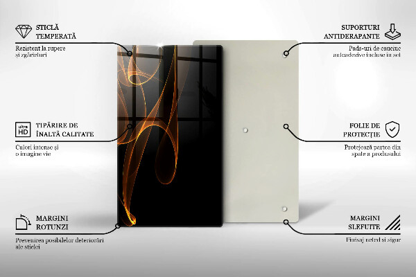 Worktop protector Abstract lines