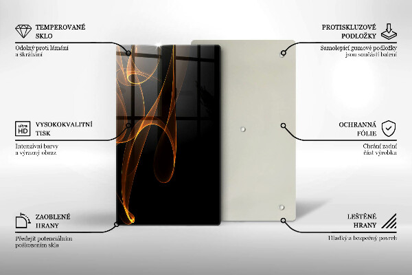 Worktop protector Abstract lines