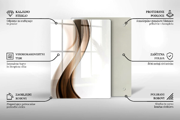 Worktop protector Abstract lines