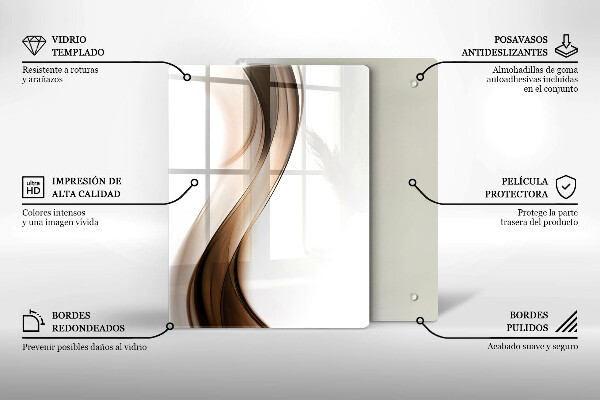 Worktop protector Abstract lines