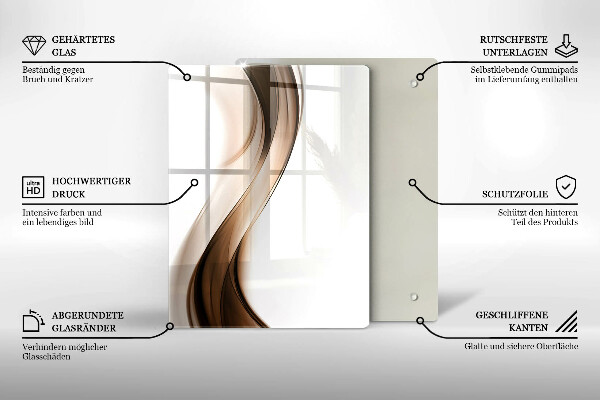 Worktop protector Abstract lines