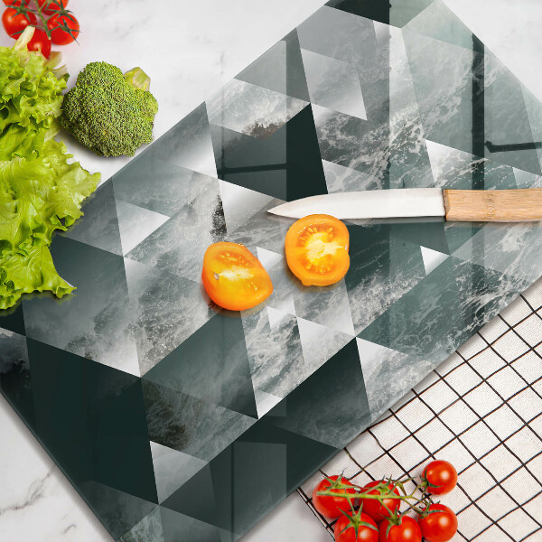 Worktop protector Triangles and water