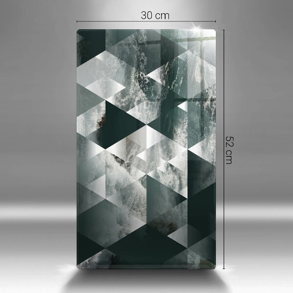 Worktop protector Triangles and water