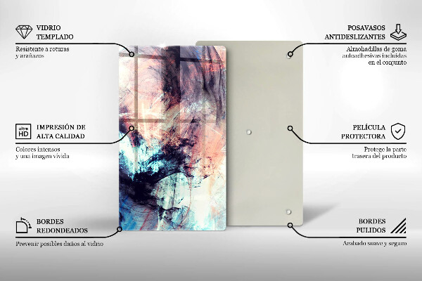 Worktop protector Painted abstraction