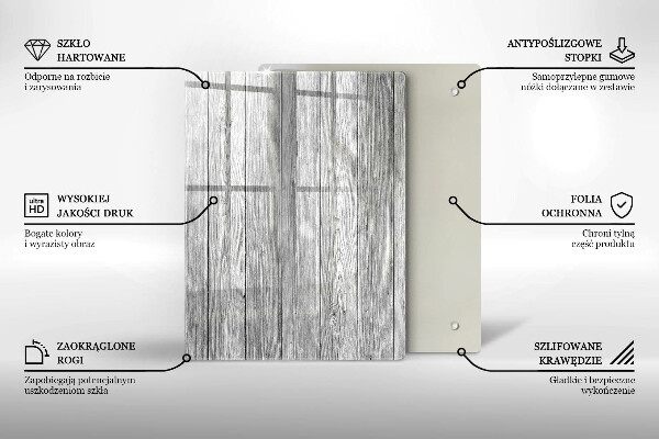 Worktop protector Rosa drops and rose flower