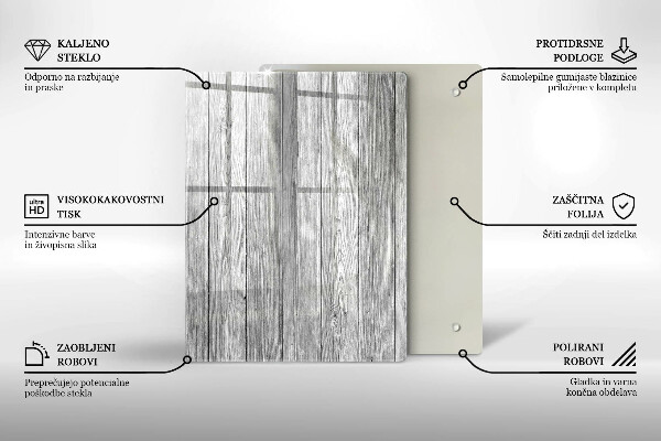 Worktop protector Rosa drops and rose flower