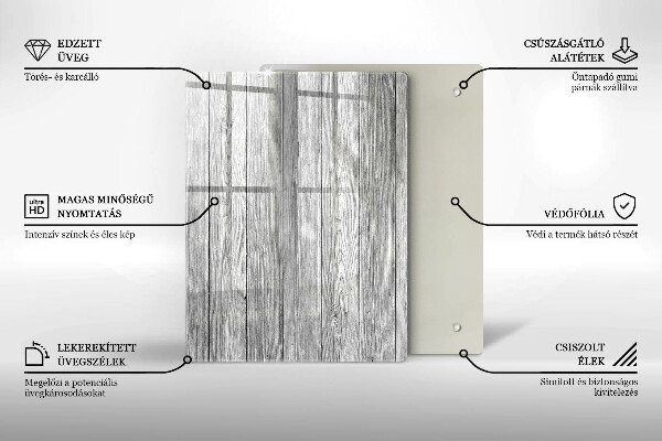 Worktop protector Rosa drops and rose flower