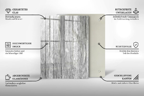 Worktop protector Rosa drops and rose flower