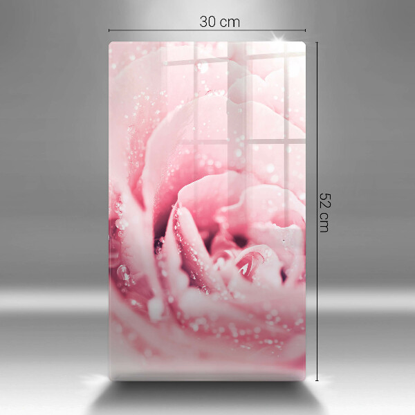 Worktop protector Rosa drops and rose flower