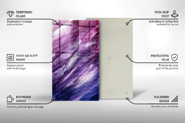 Worktop protector Paint abstraction