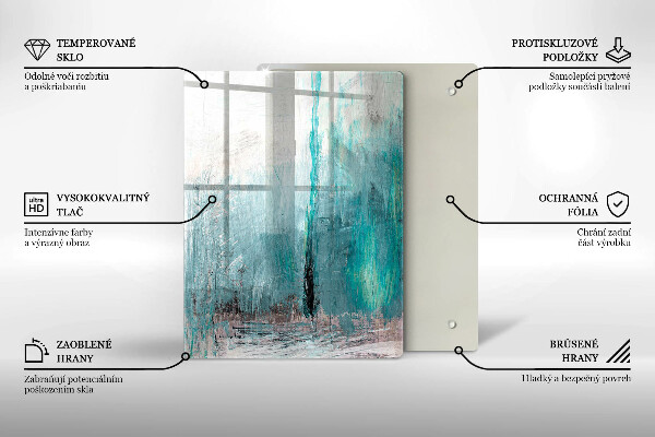 Worktop protector Colorful parrots