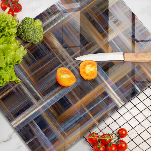 Worktop protector Abstract paint lines