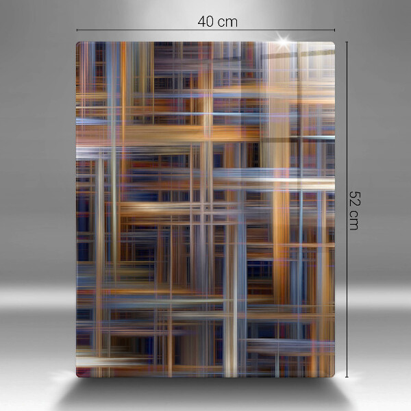 Worktop protector Abstract paint lines