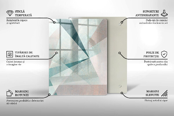 Worktop protector Abstract paint lines