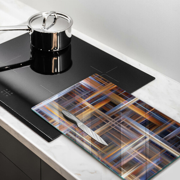 Worktop protector Abstract paint lines