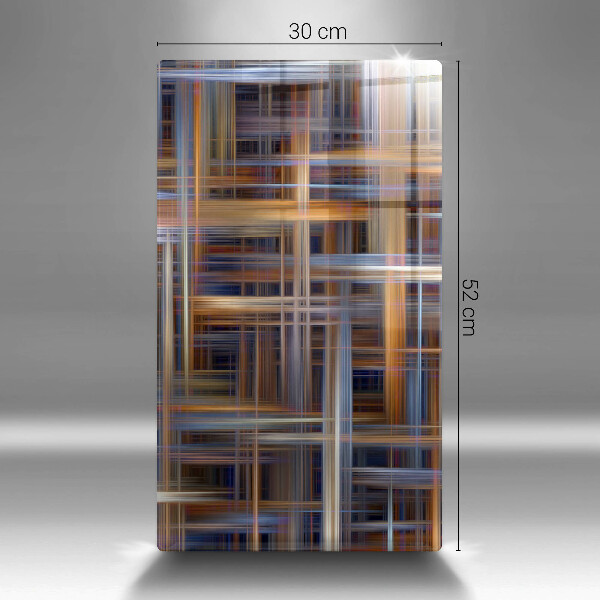 Worktop protector Abstract paint lines