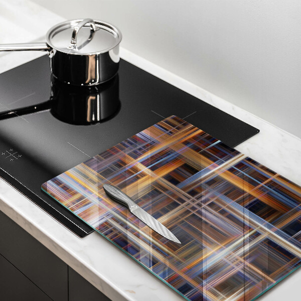 Worktop protector Abstract paint lines