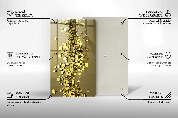 Worktop protector Abstraction 3D geometry