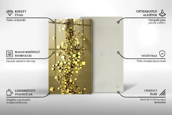Worktop protector Abstraction 3D geometry
