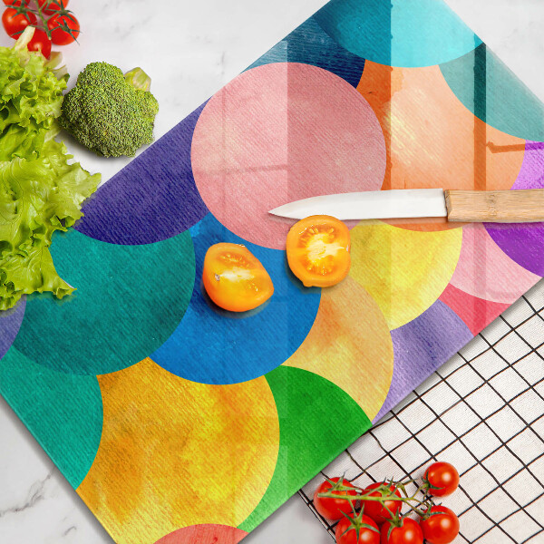 Worktop protector Colorful wheels