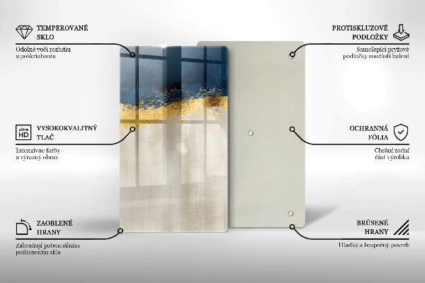 Worktop protector Abstraction gold