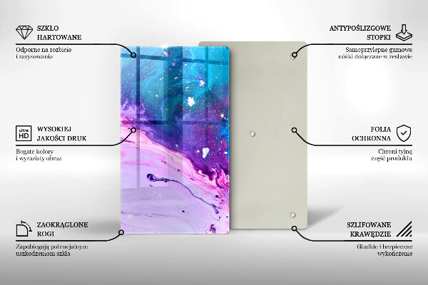 Worktop protector Abstraction ink