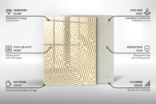 Worktop protector Golden abstraction