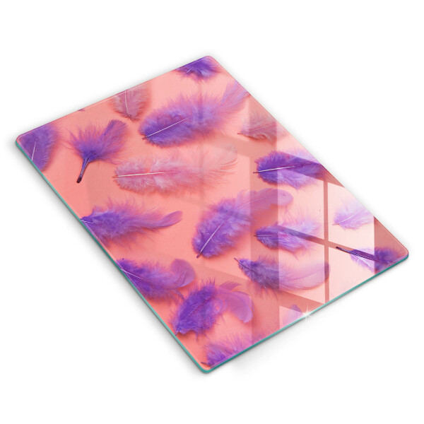 Chopping board Fluffy feathers