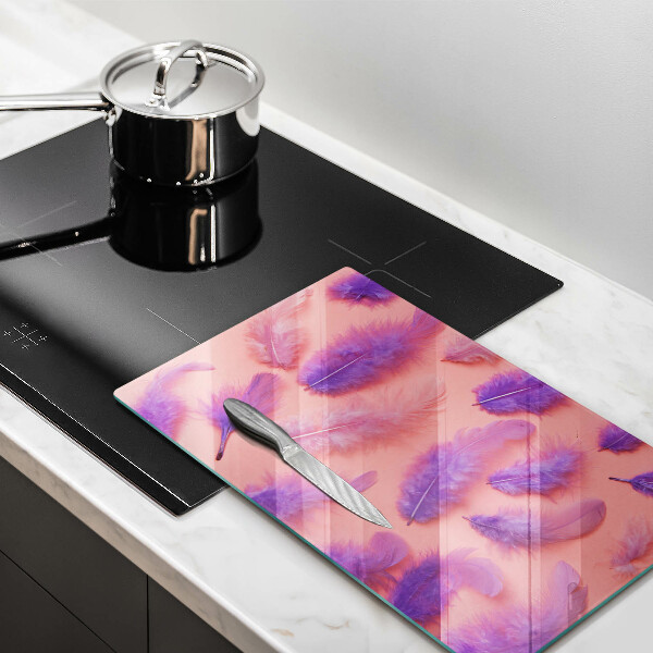 Chopping board Fluffy feathers