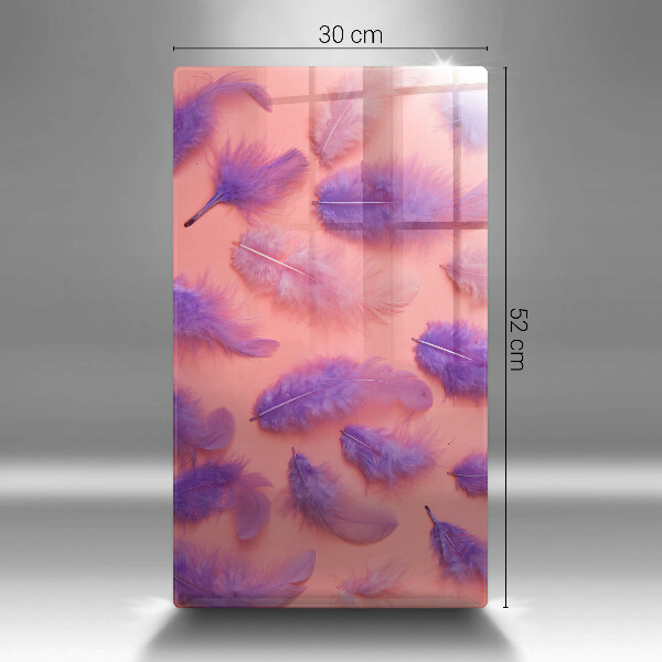 Chopping board Fluffy feathers