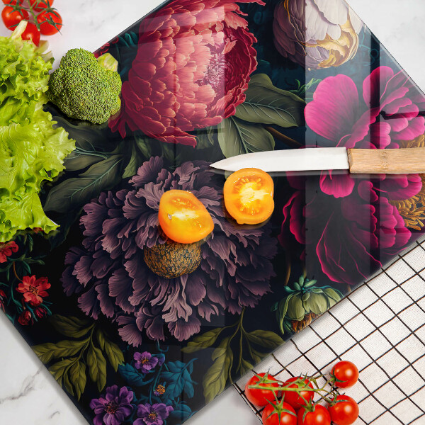Chopping board Beautiful flowers