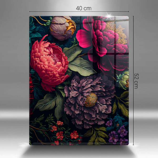 Chopping board Beautiful flowers