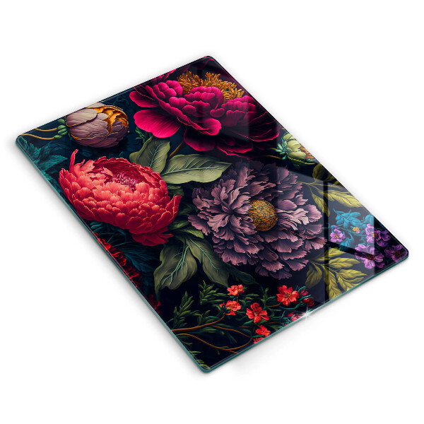 Chopping board Beautiful flowers