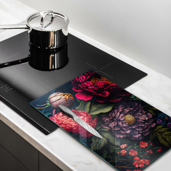 Chopping board Beautiful flowers