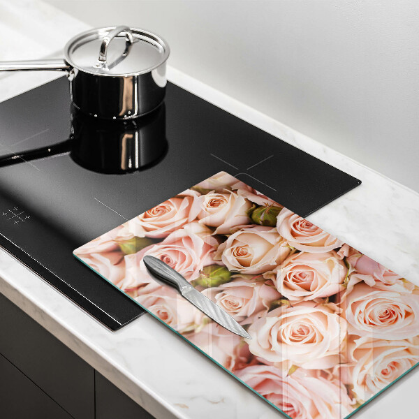 Worktop protector A delicate bouquet of roses