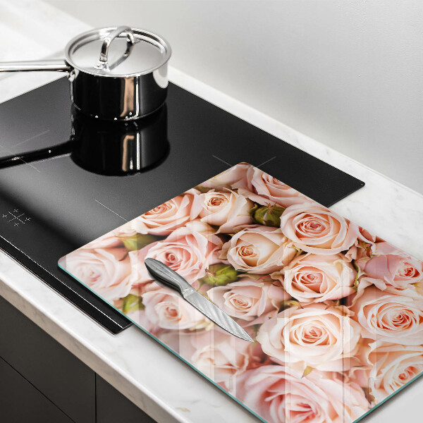Worktop protector A delicate bouquet of roses