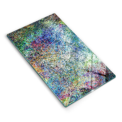 Worktop protector Colorful abstraction of the line
