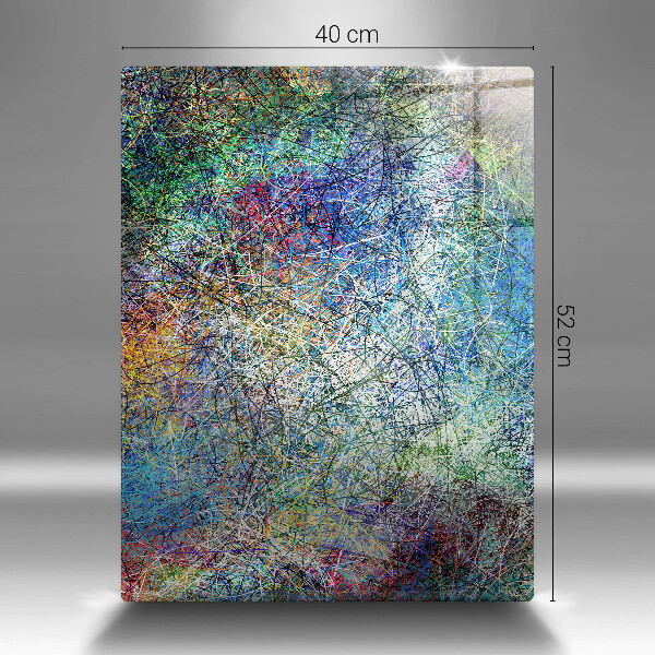 Worktop protector Colorful abstraction of the line